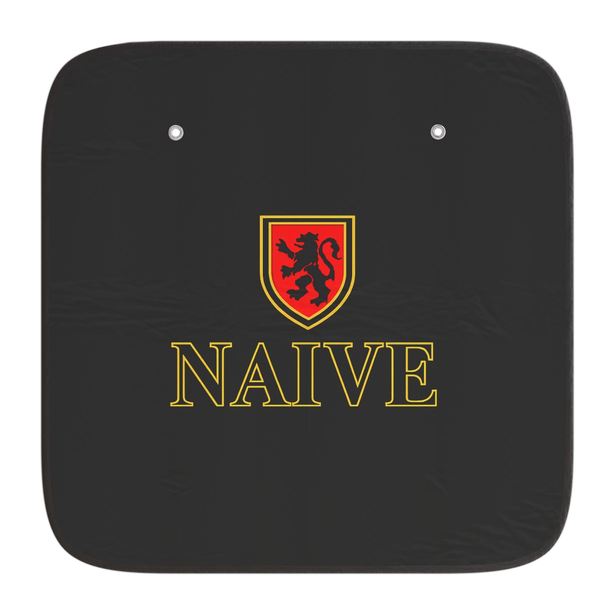 Car Sun Shade — "NAIVE" Crest Design