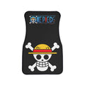 Straw Hat Skull Car Floor Mat | Anime Pirate Logo Floor Mat