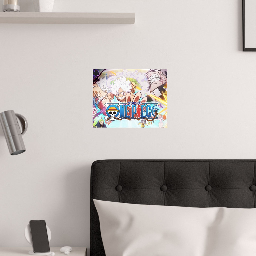 One Piece Anime Logo Satin Poster | 210gsm