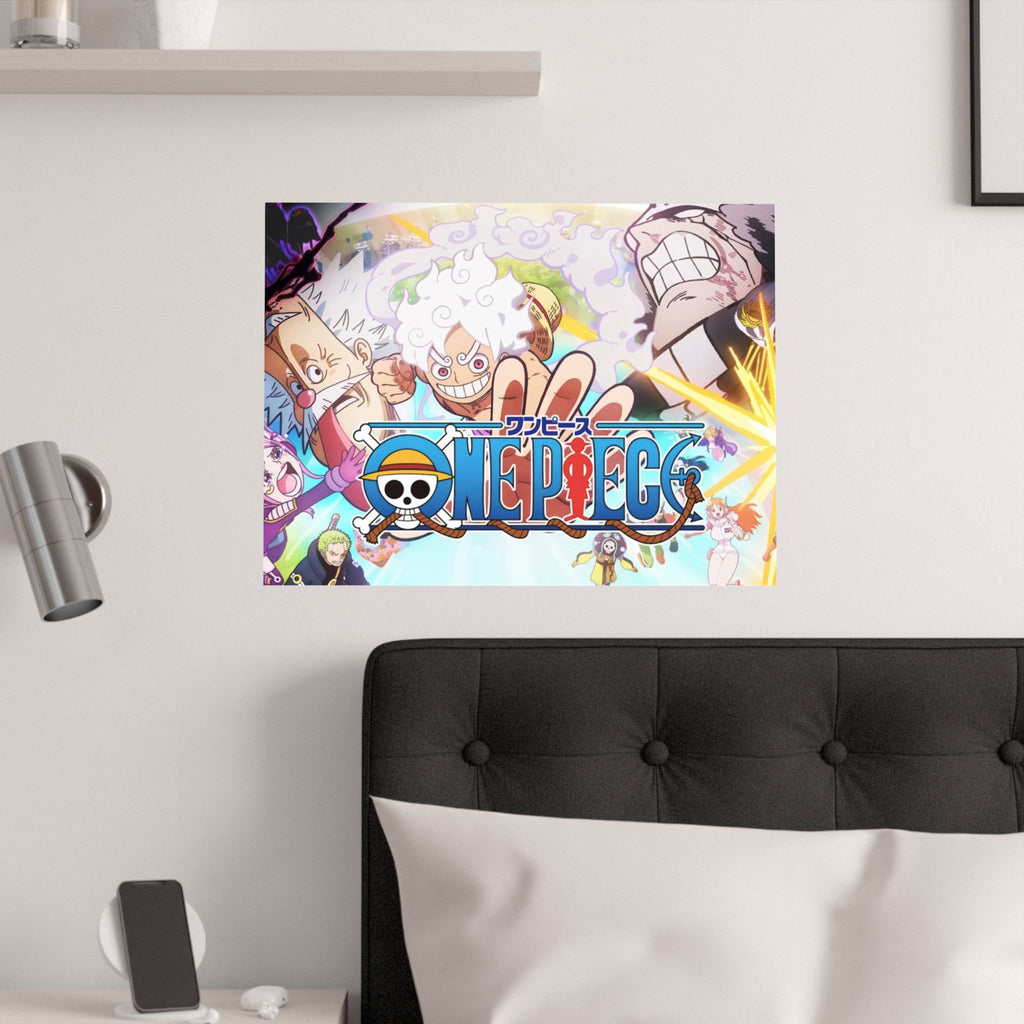 One Piece Anime Logo Satin Poster | 210gsm