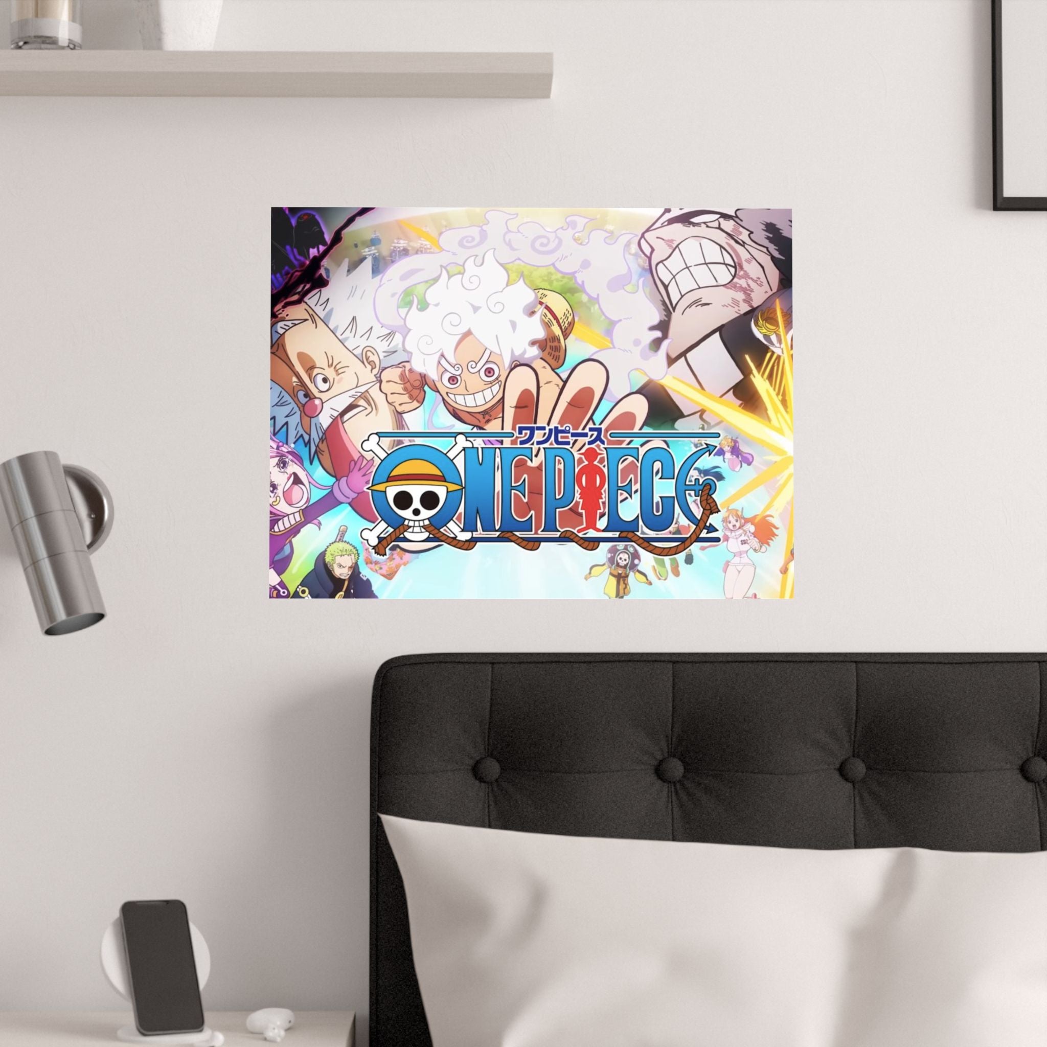 One Piece Anime Logo Satin Poster | 210gsm