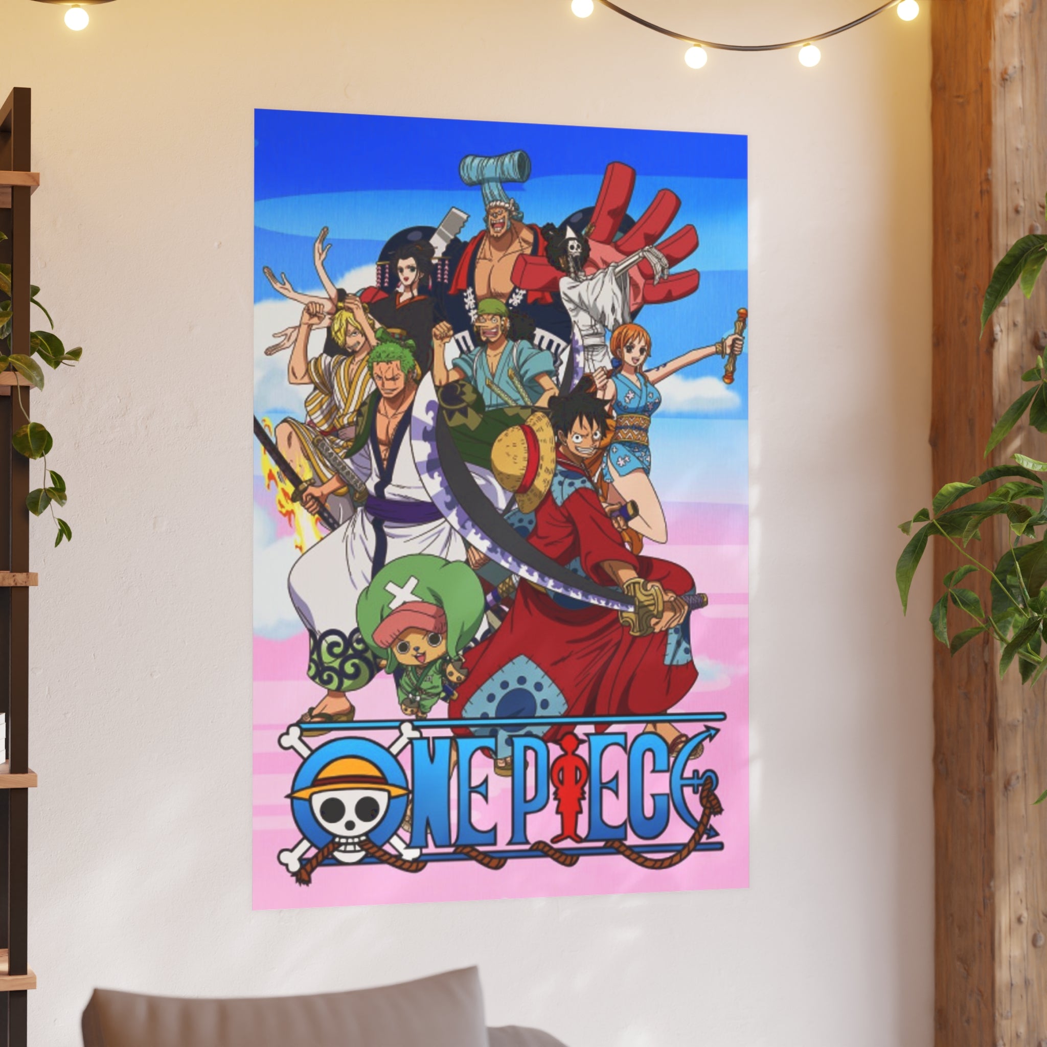 One Piece Straw Hat Crew Poster | Satin or Archival Matte