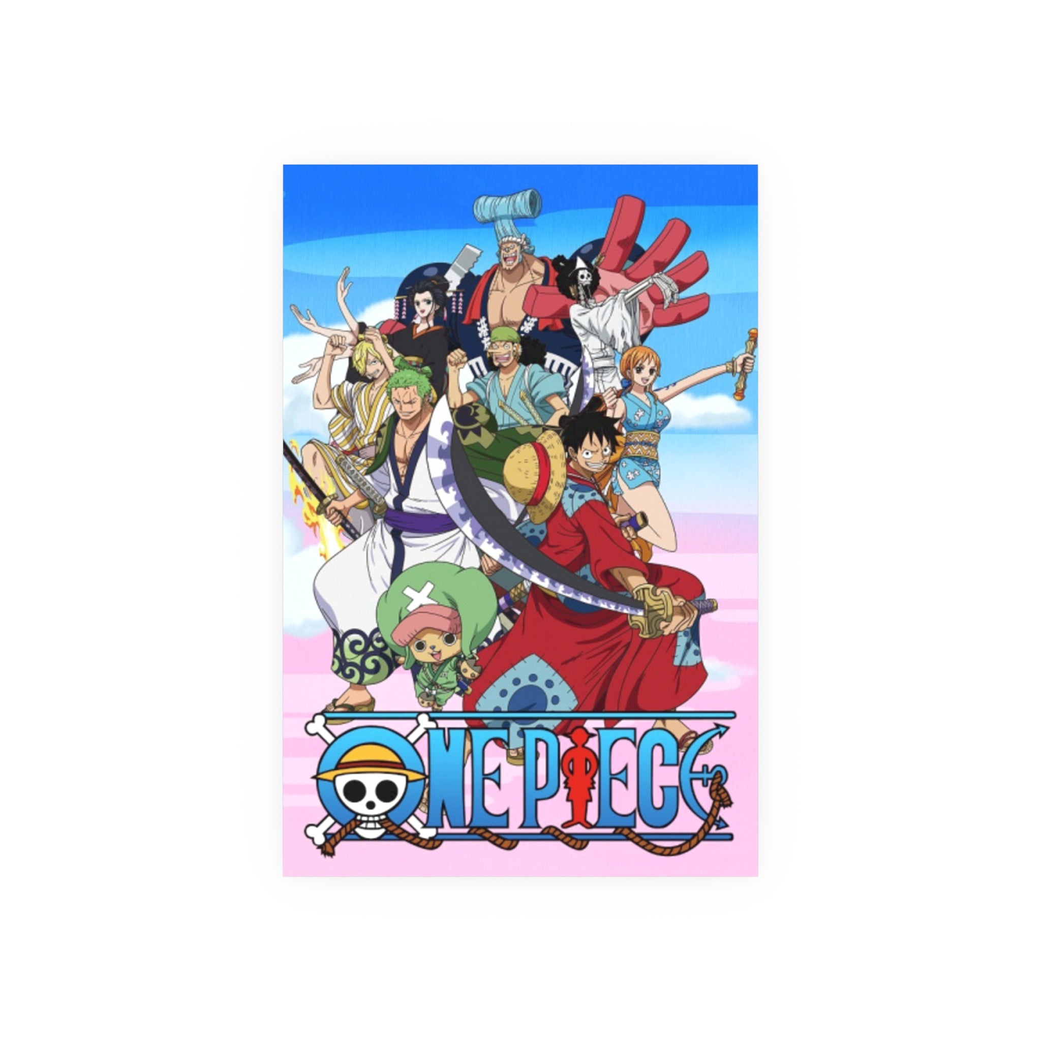 One Piece Straw Hat Crew Poster | Satin or Archival Matte