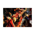 One Piece Fire Trio Poster | Satin Poster
