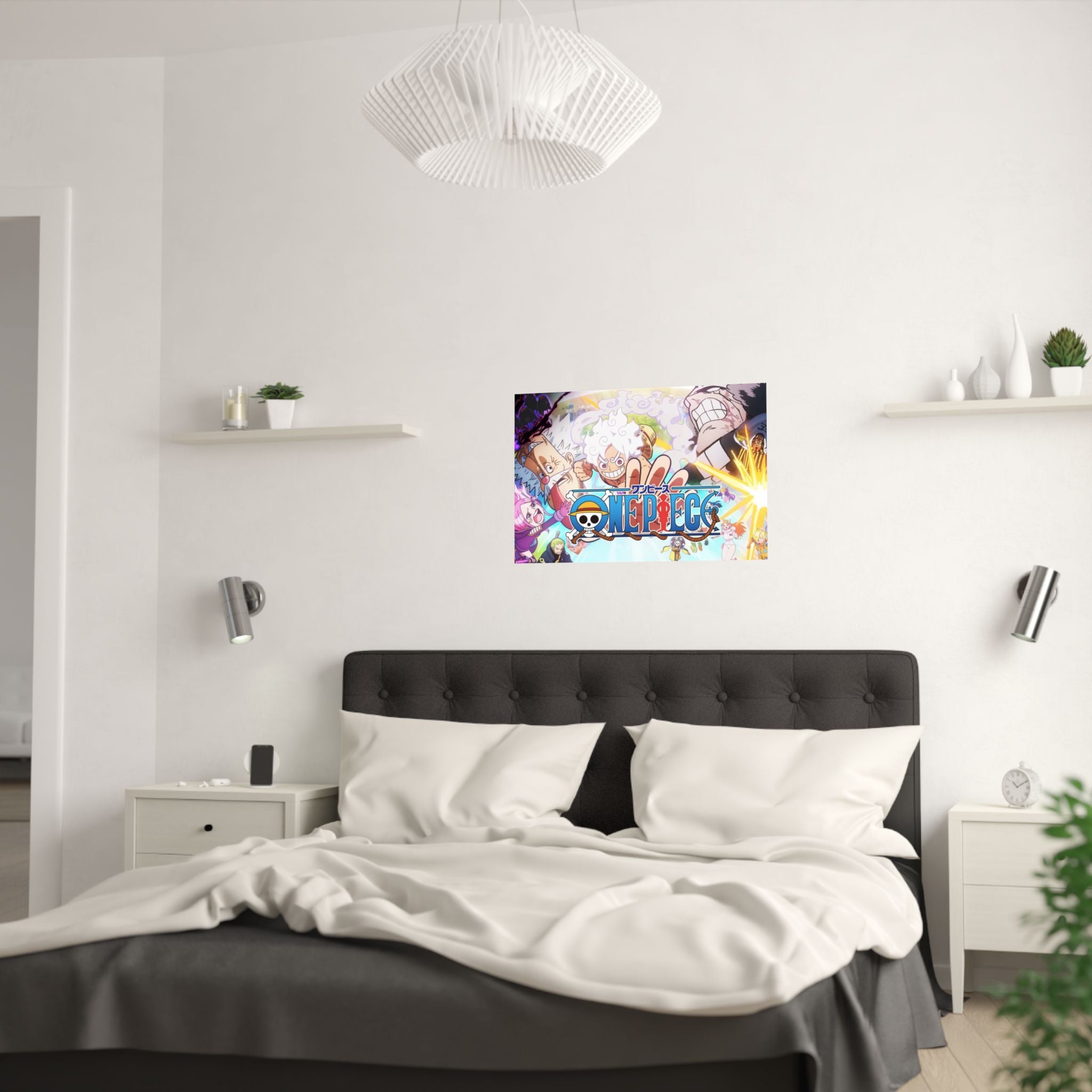 One Piece Anime Logo Satin Poster | 210gsm
