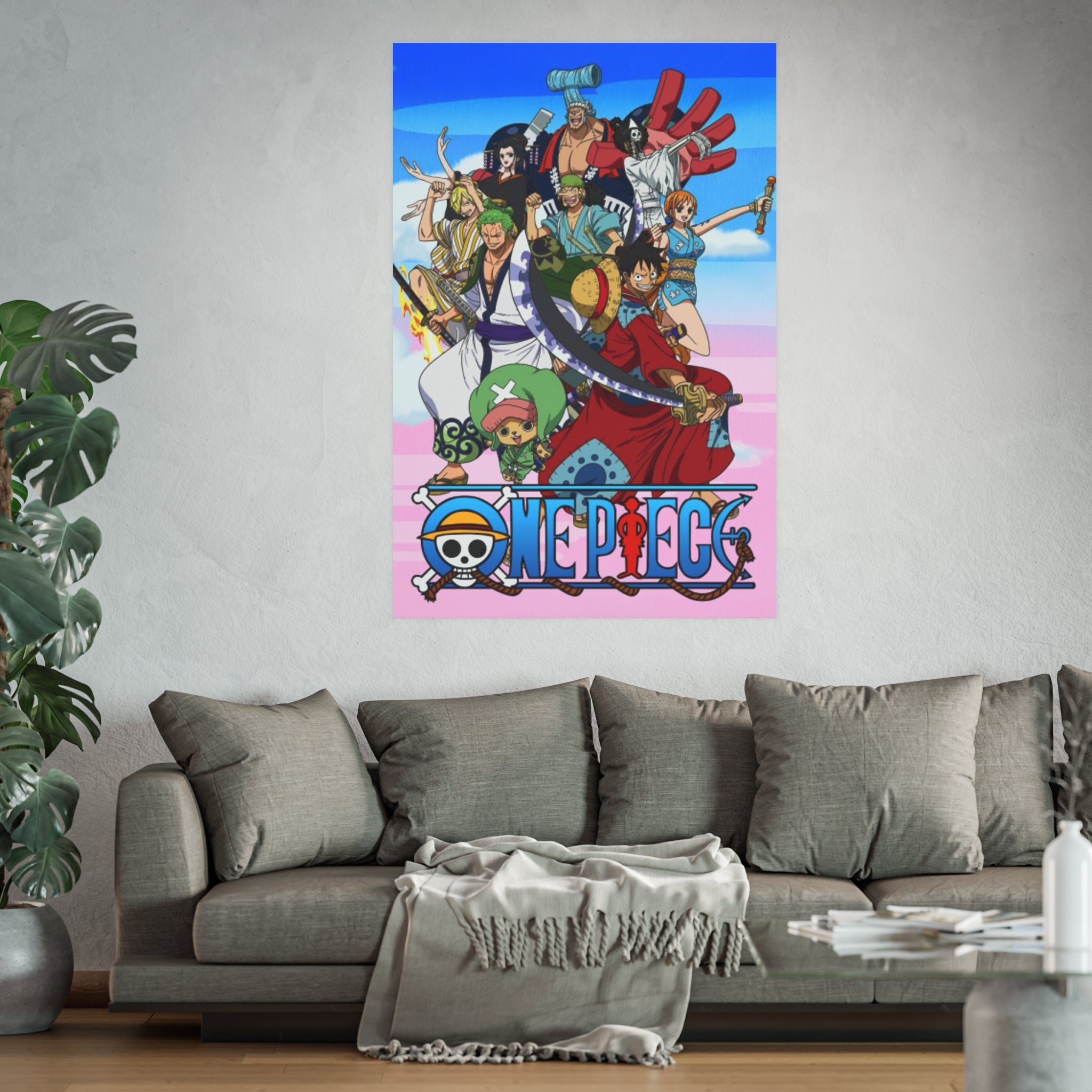 One Piece Straw Hat Crew Poster | Satin or Archival Matte