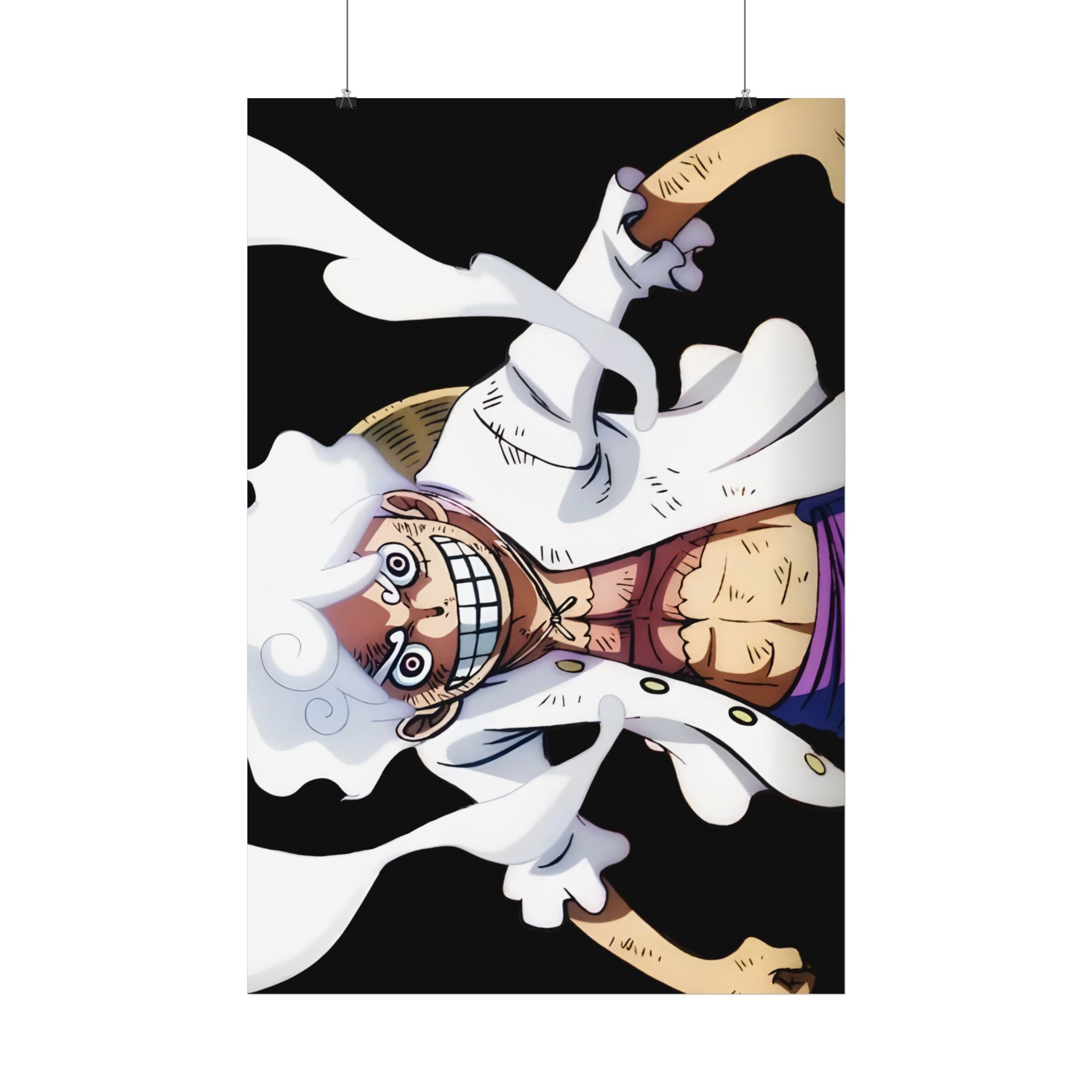 Smiling Pirate Captain poster | Satin Poster, Anime One Piece artwork