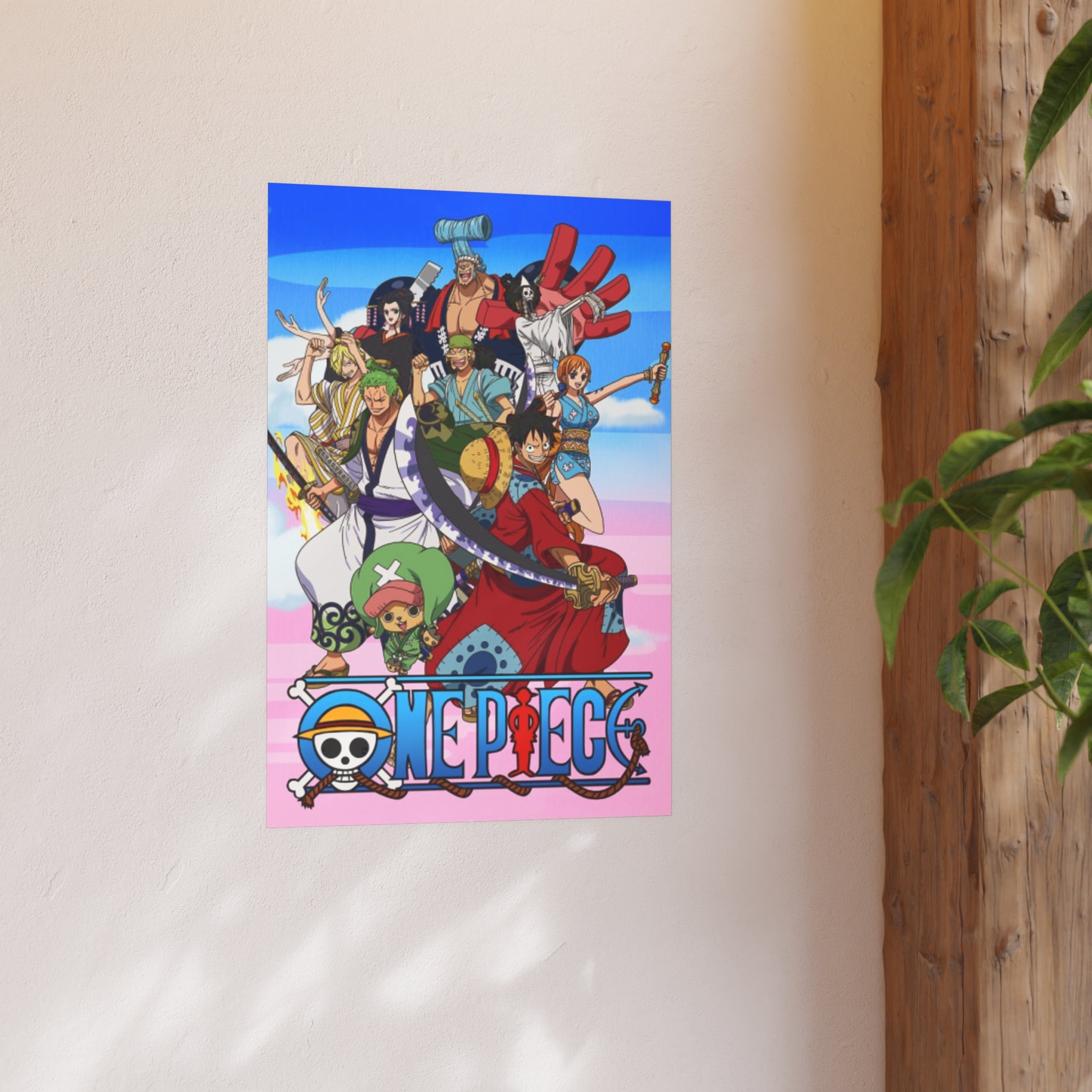 One Piece Straw Hat Crew Poster | Satin or Archival Matte