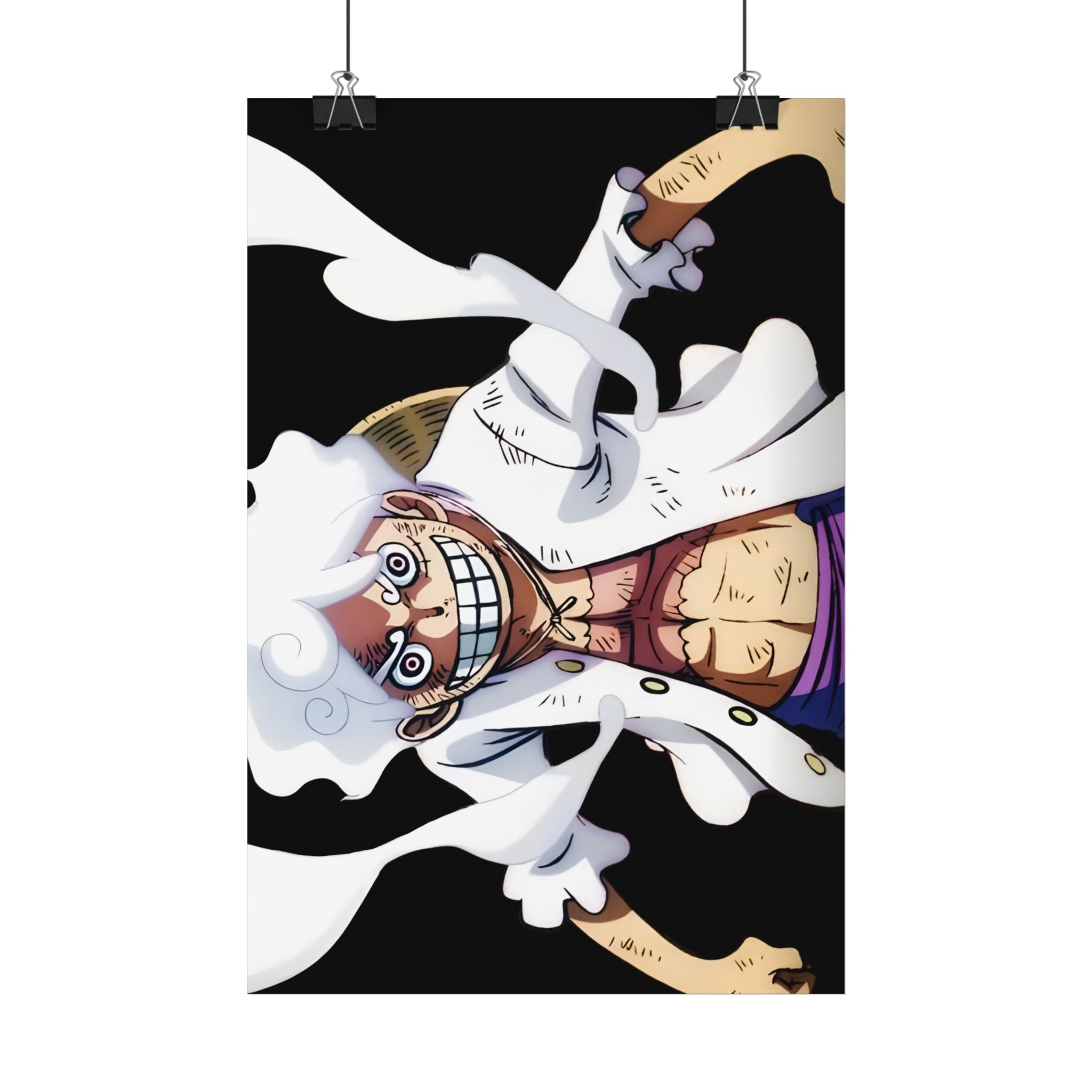 Smiling Pirate Captain poster | Satin Poster, Anime One Piece artwork