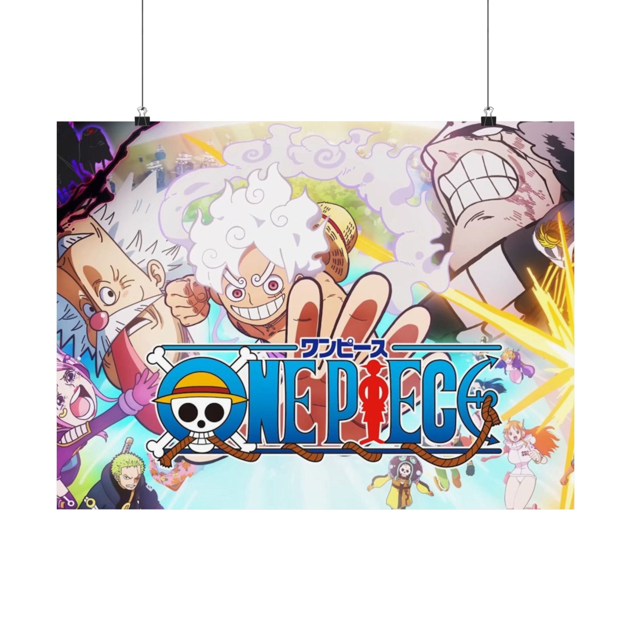 One Piece Anime Logo Satin Poster | 210gsm