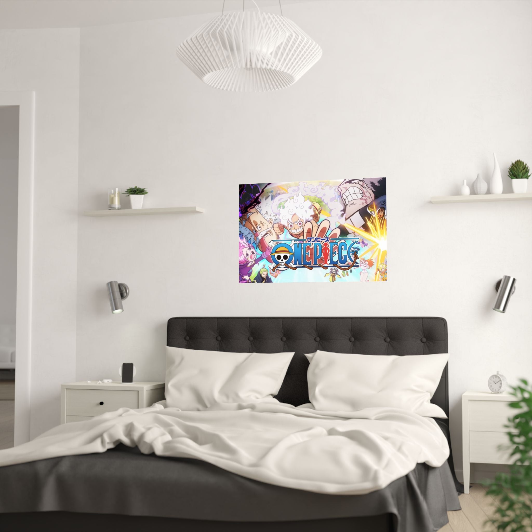 One Piece Anime Logo Satin Poster | 210gsm